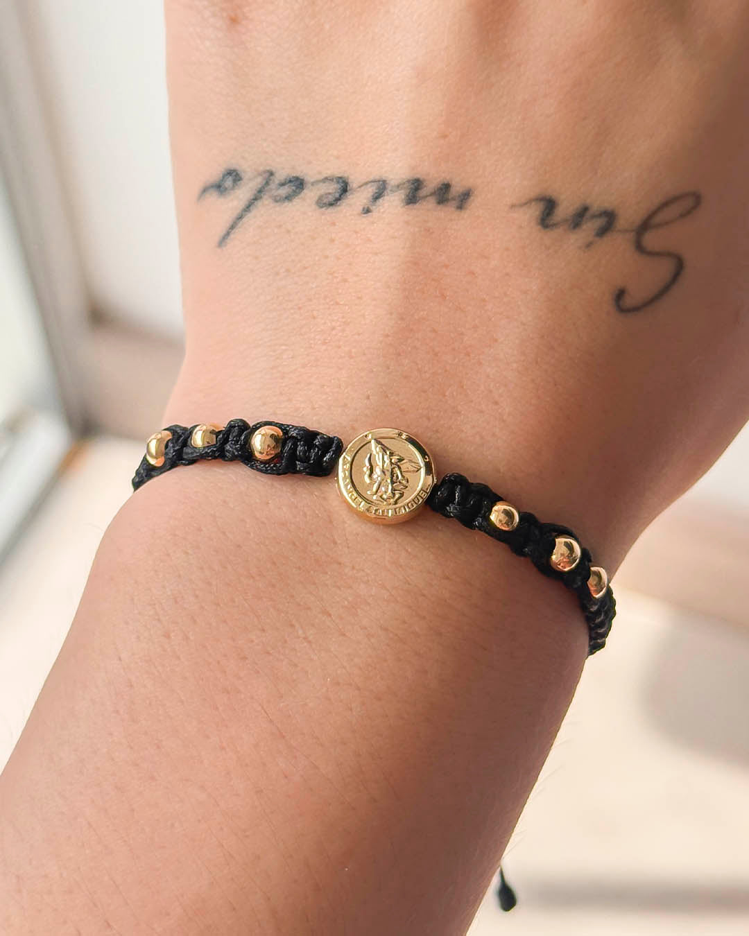 VALGATA pulsera laminado negra san Miguel