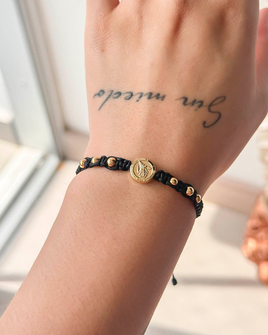 VALGATA pulsera laminado negra san Miguel