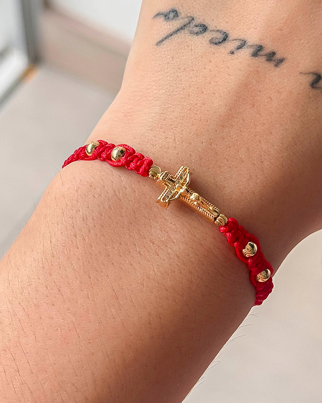 VALGATA pulsera laminado cruz