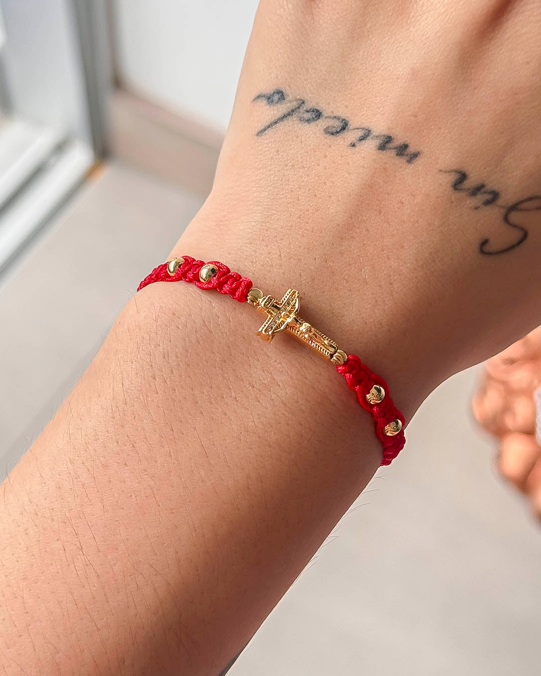 VALGATA pulsera laminado cruz