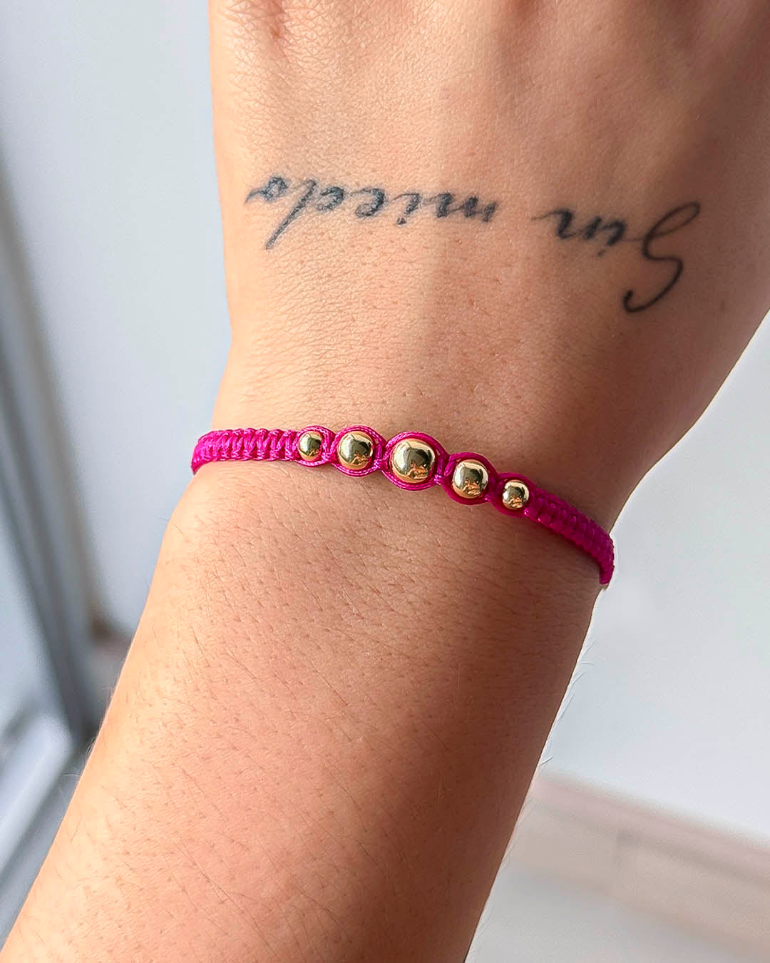 VALGATA pulsera laminado fucsia