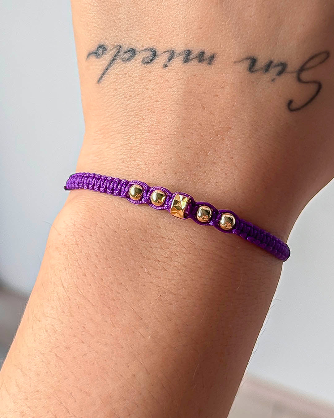 VALGATA pulsera laminado morado