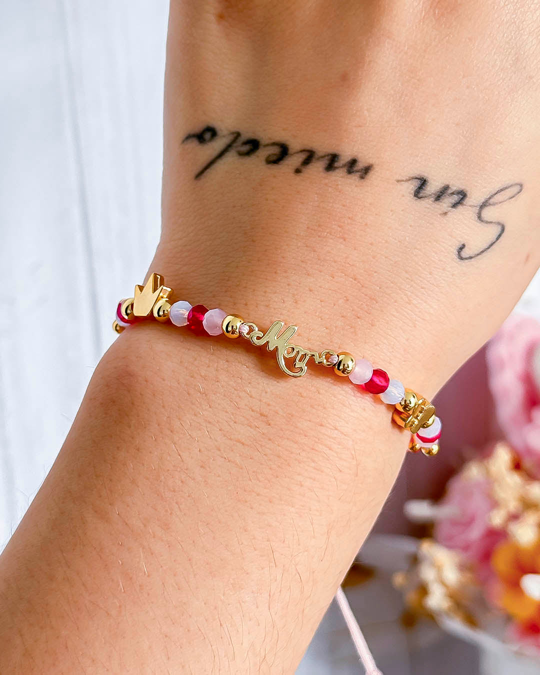 VALGATA pulsera mamá corona