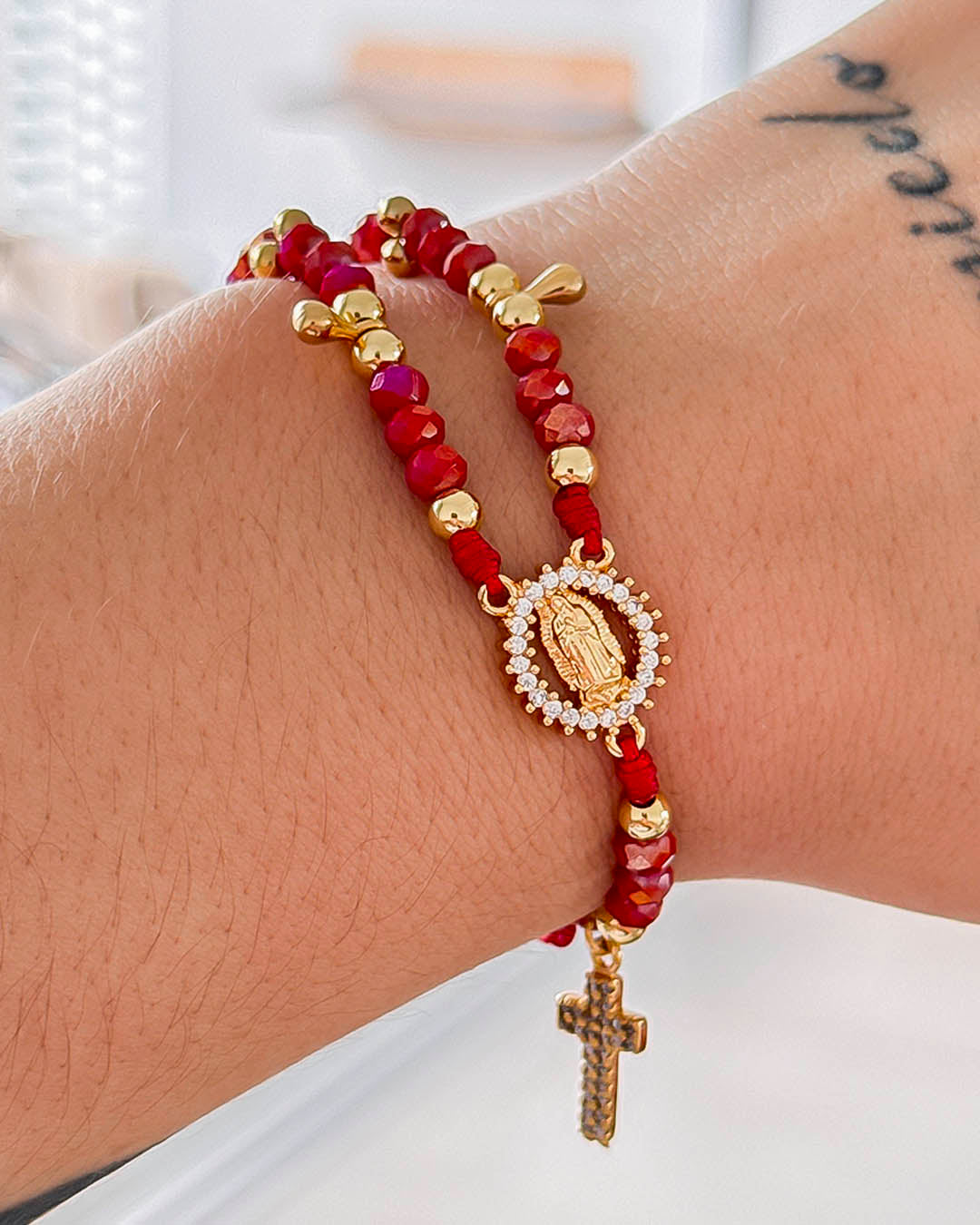VALGATA pulsera denario roja