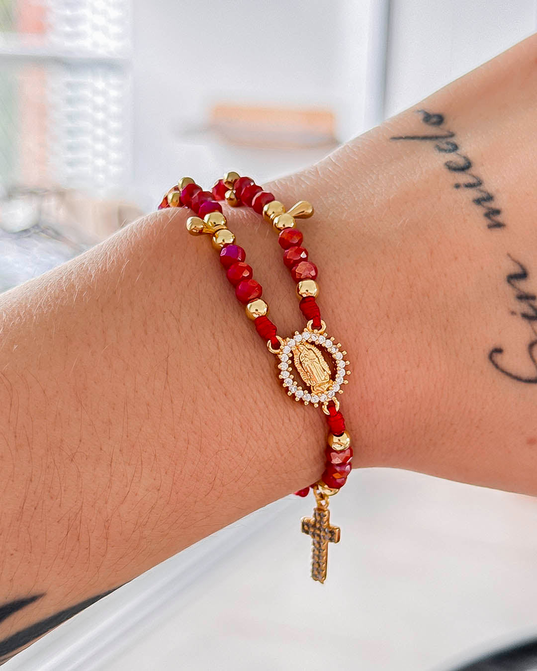 VALGATA pulsera denario roja