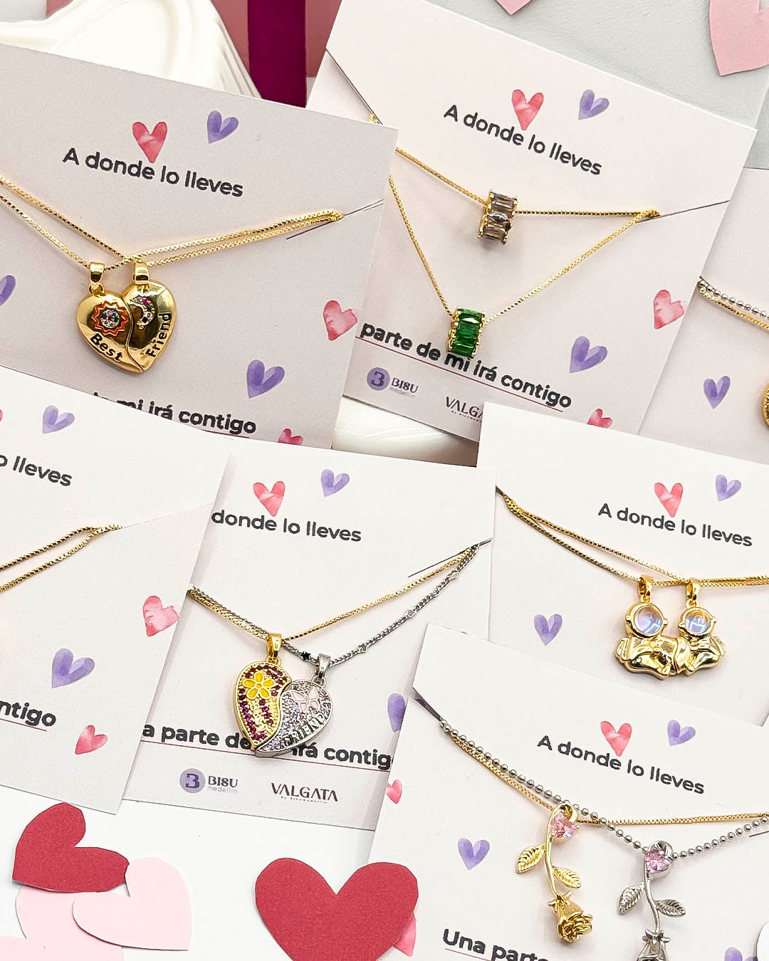 Sets san Valentín imantados