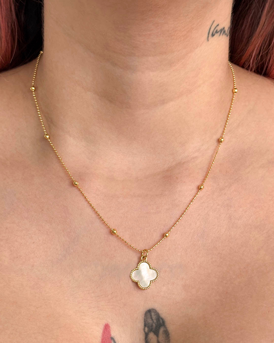 VALGATA set trébol blanco