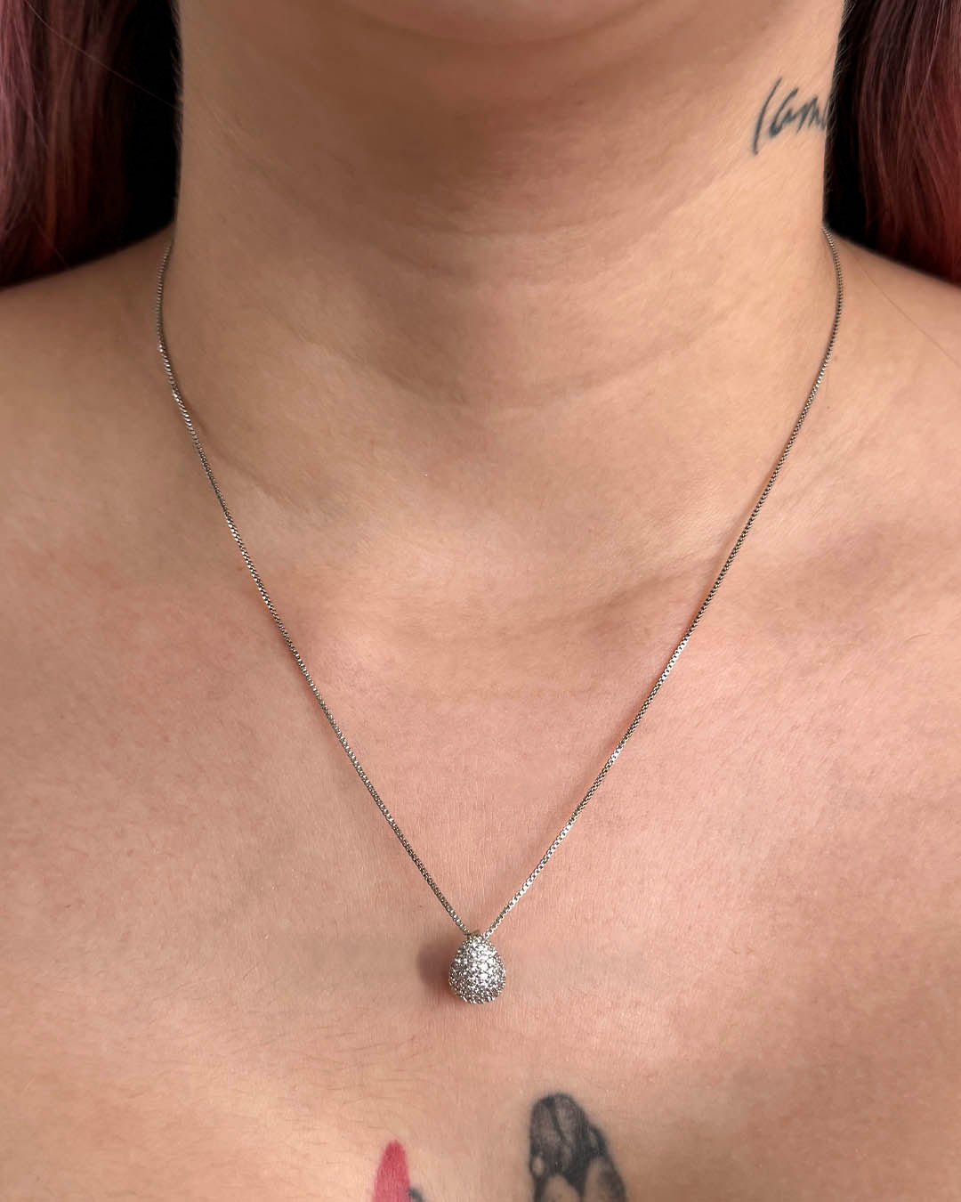 VALGATA set gota plateada