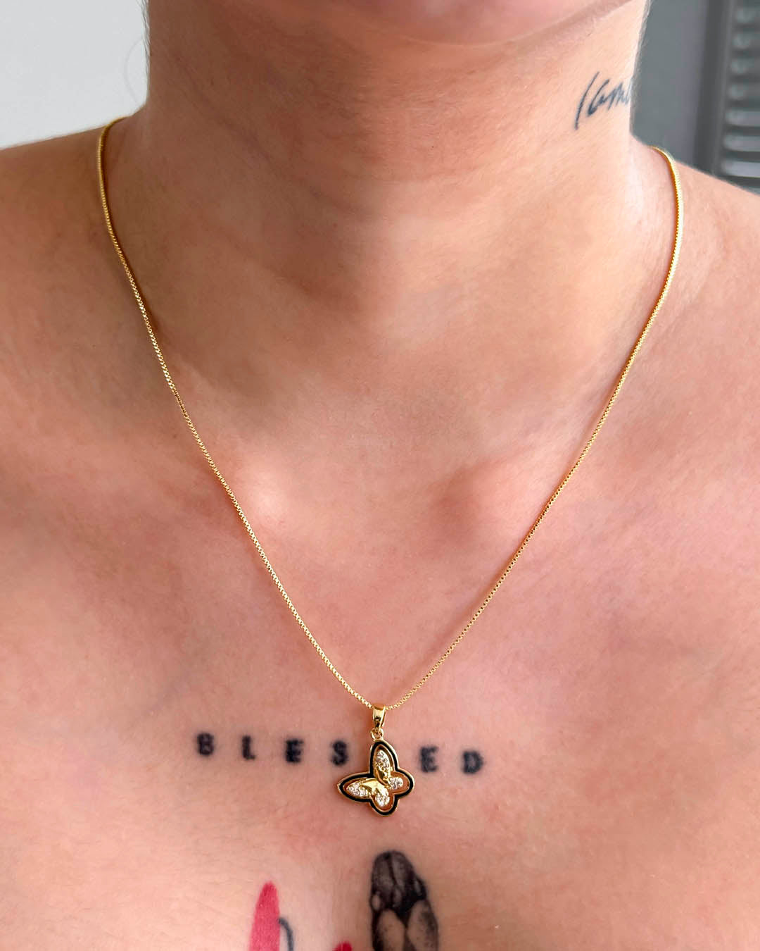 VALGATA set corazón mariposa