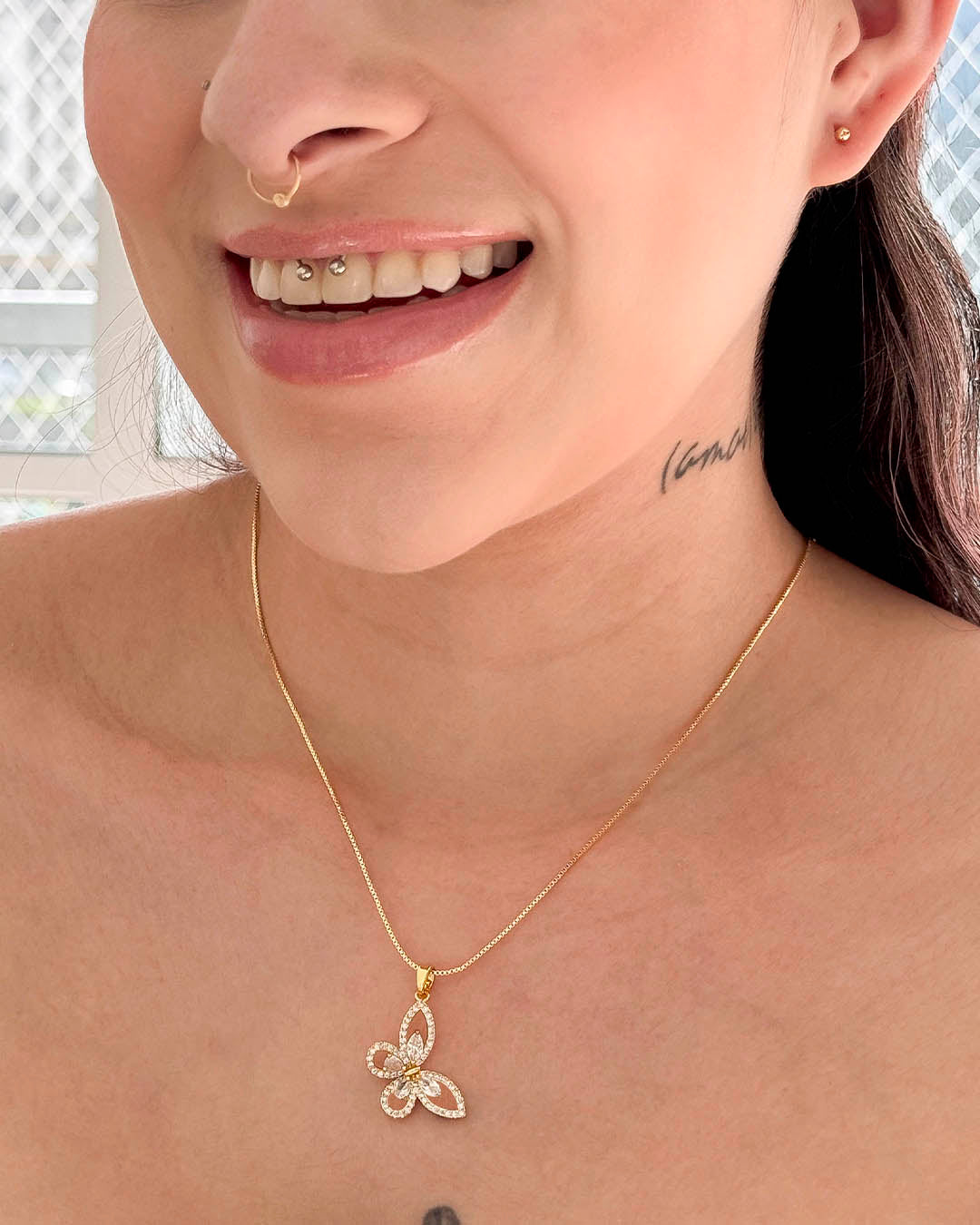 VALGATA set corazón mariposa