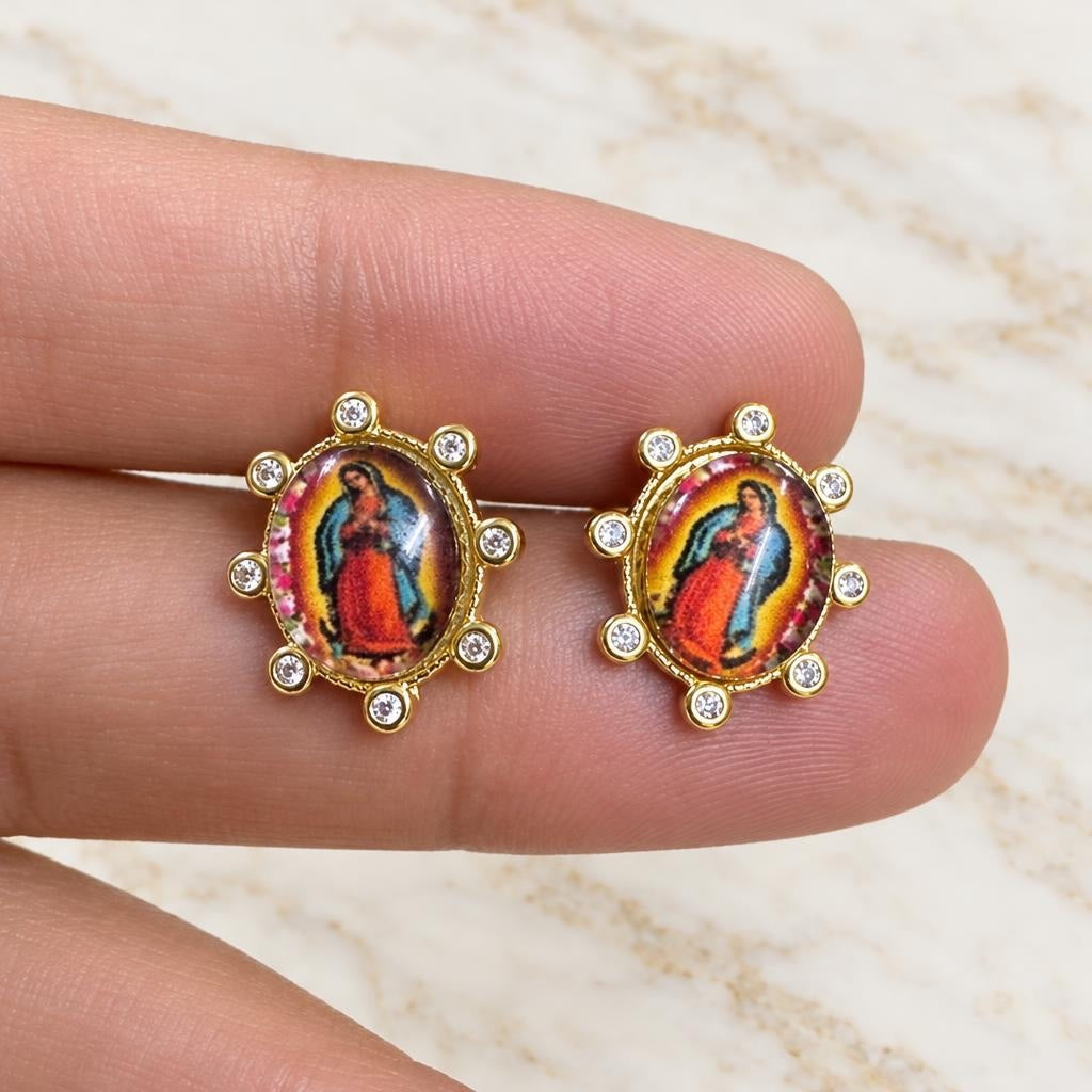 Topos de imágenes religiosas - Color Virgen Guadalupe